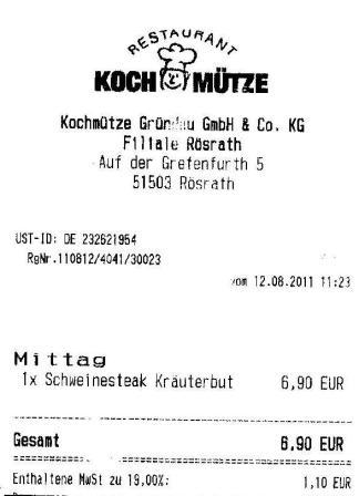 emtd Hffner Kochmtze Restaurant